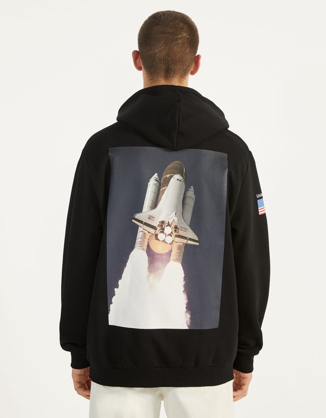 bershka nasa hoodie