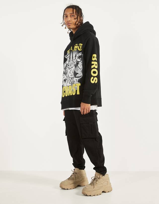 Sudadera Bugs Bunny - Colección Join Life - Bershka Honduras