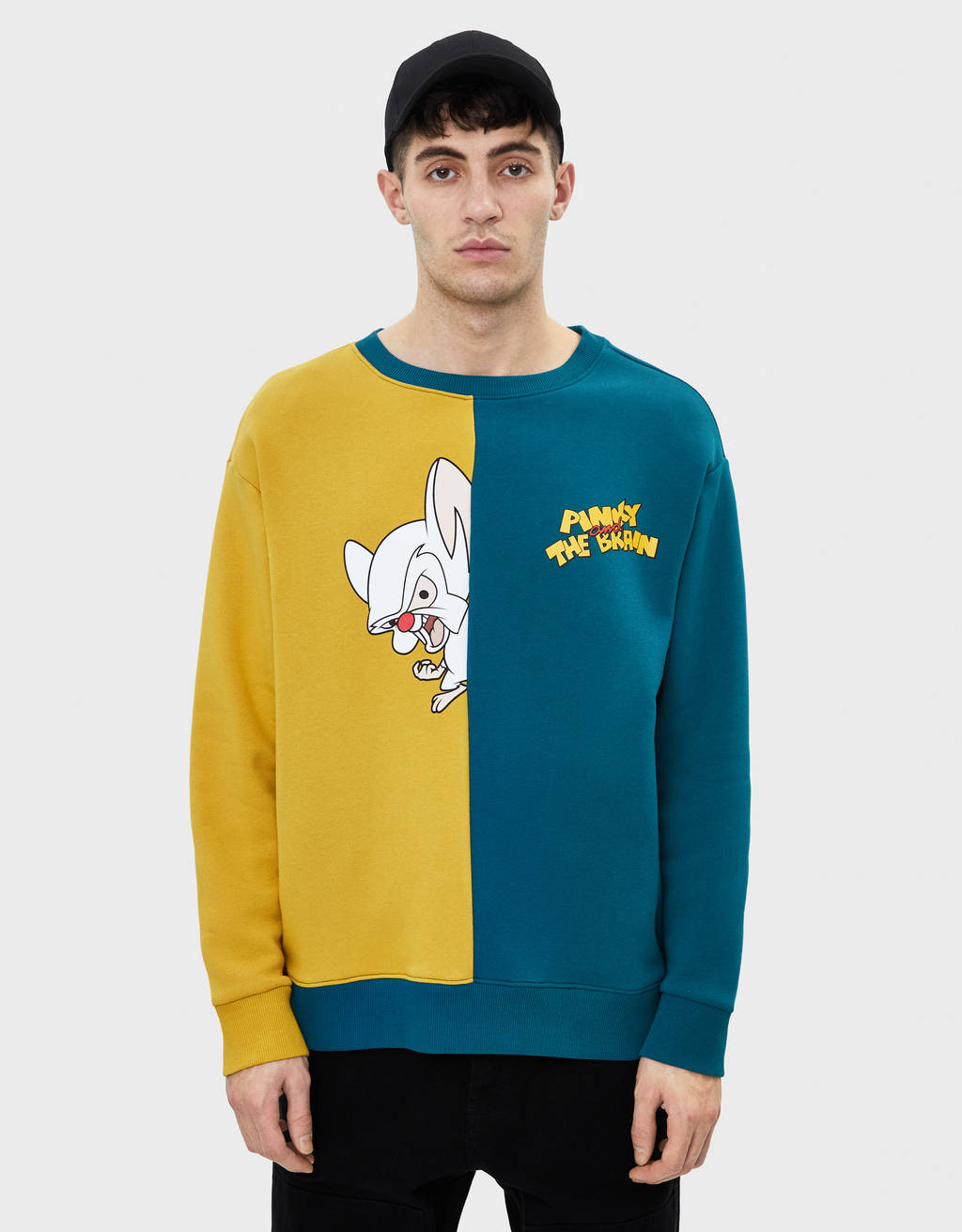 ピンキー ブレインスウェットシャツ スウェットシャツ Bershka ピンキー ブレインスウェットシャツ スウェットシャツ Bershka