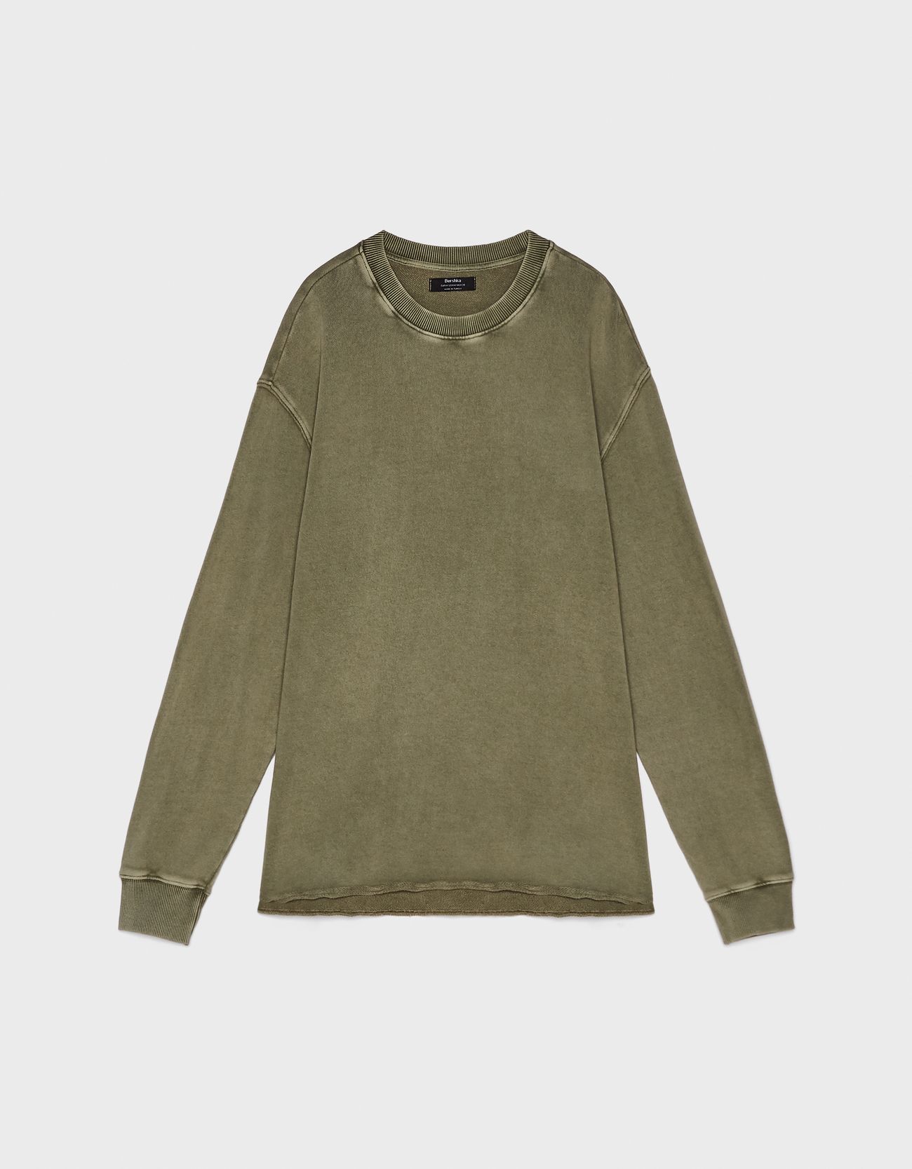Bershka Rengi açılmış sweatshirt 4 Bershka Rengi açılmış sweatshirt 5