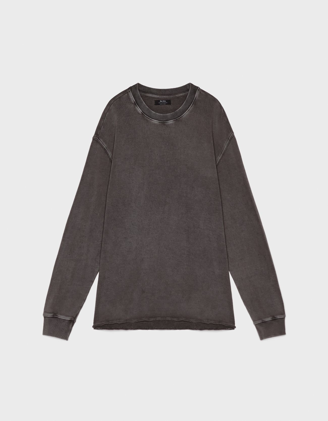 Bershka Rengi açılmış sweatshirt 6 Bershka Rengi açılmış sweatshirt 7