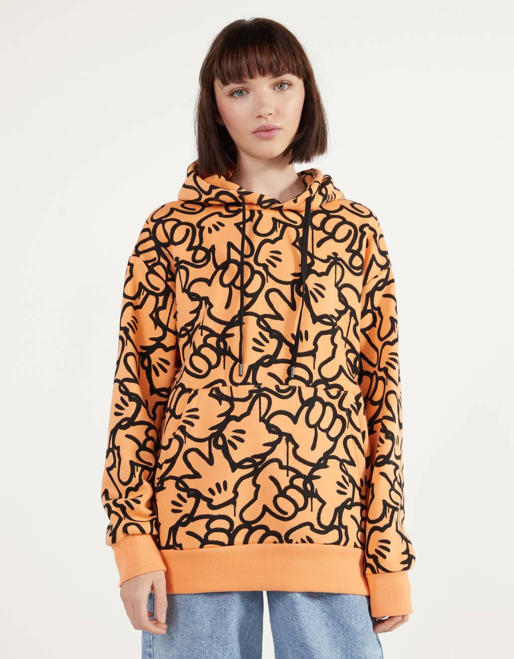 felpa topolino bershka