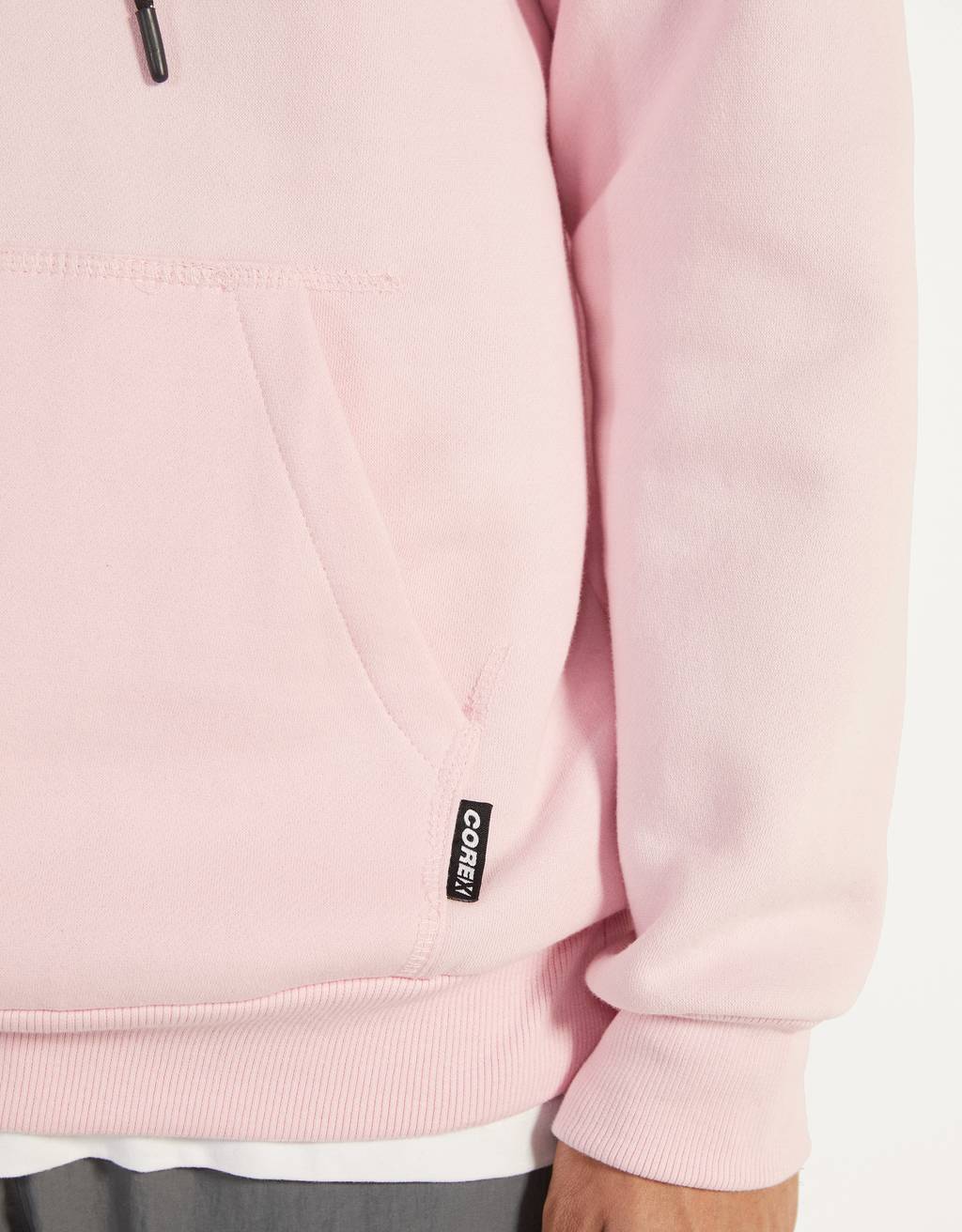 bershka pink hoodie