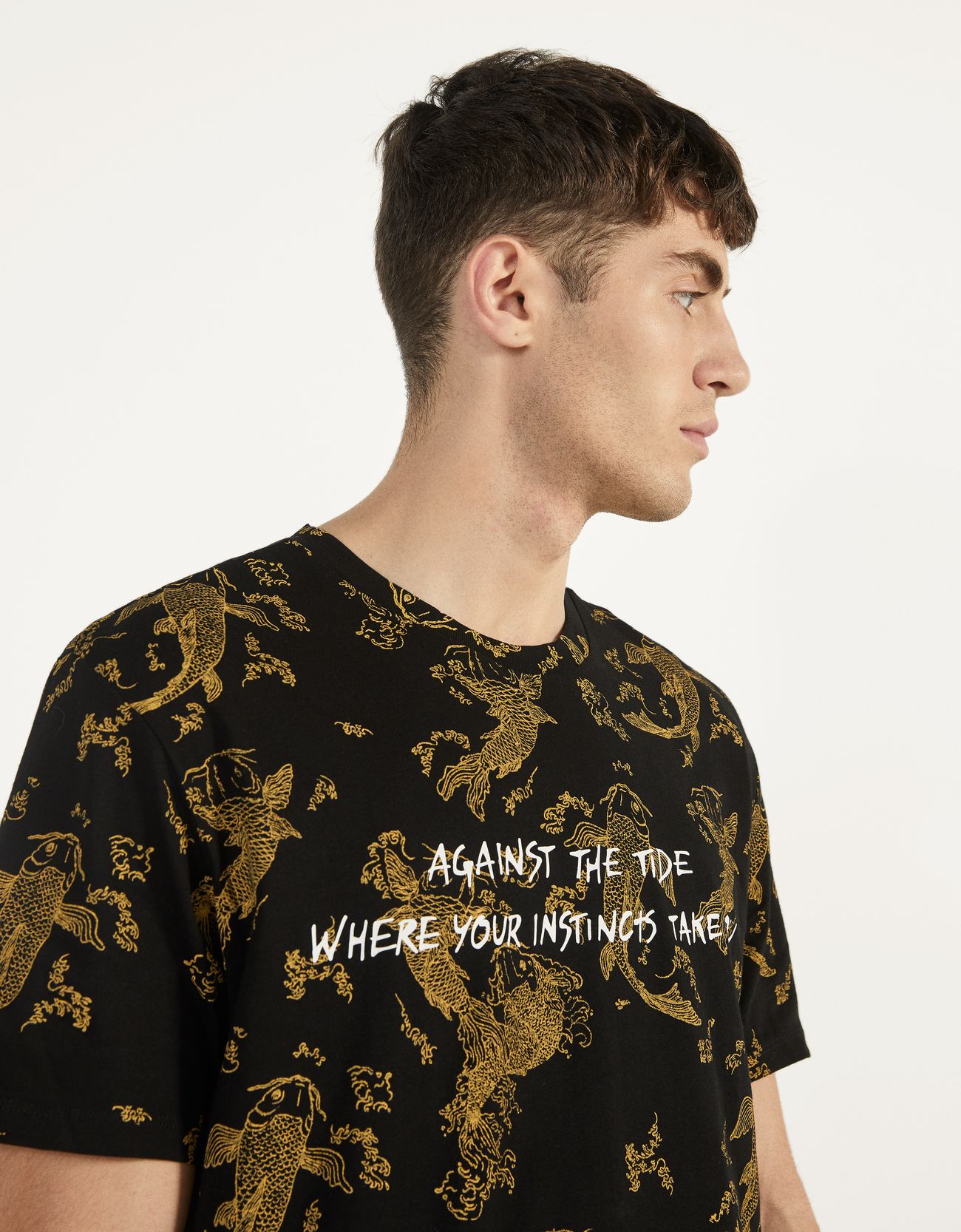 Bershka Baskılı t-shirt 2 Bershka Baskılı t-shirt 3