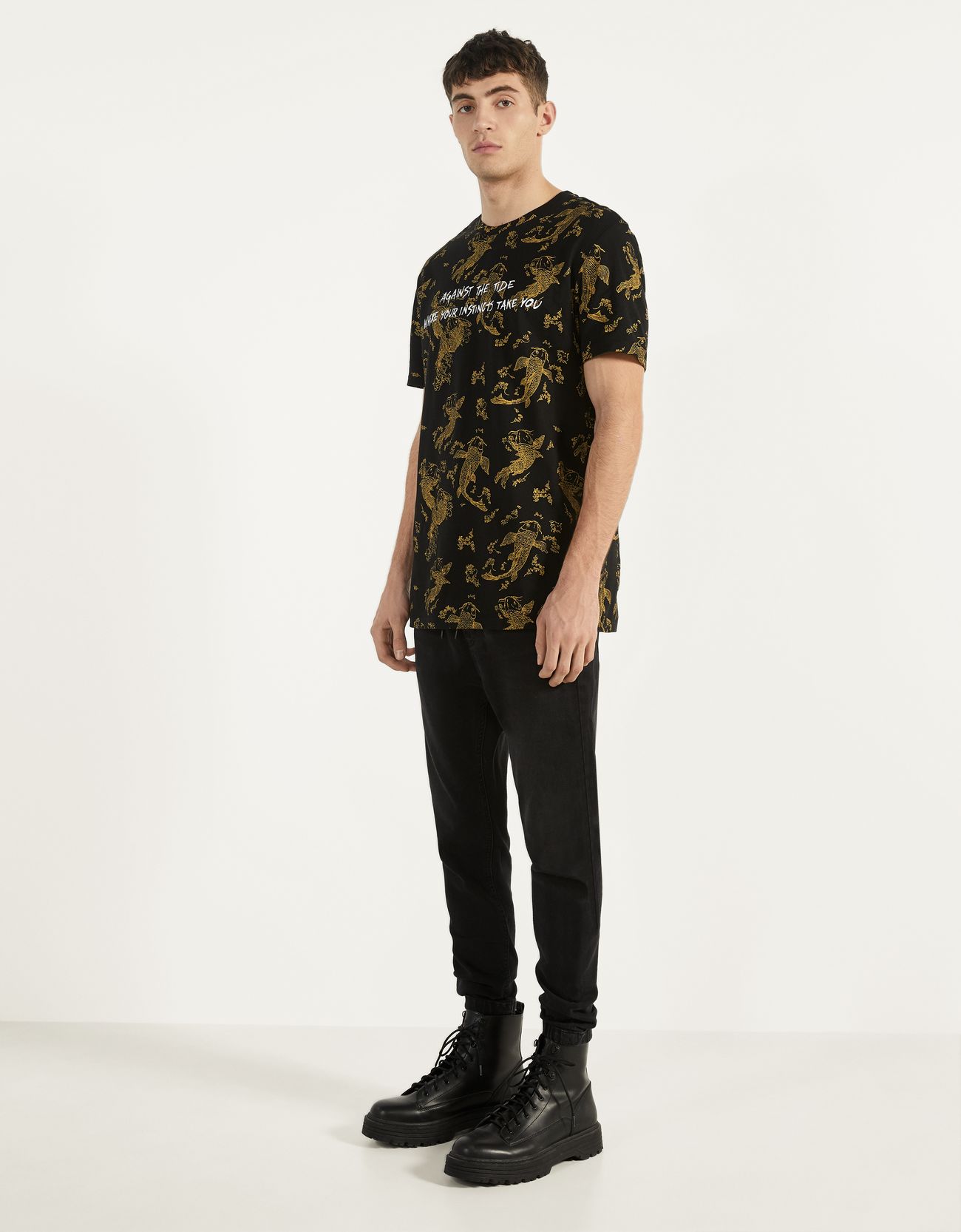 Bershka Baskılı t-shirt 4 Bershka Baskılı t-shirt 5