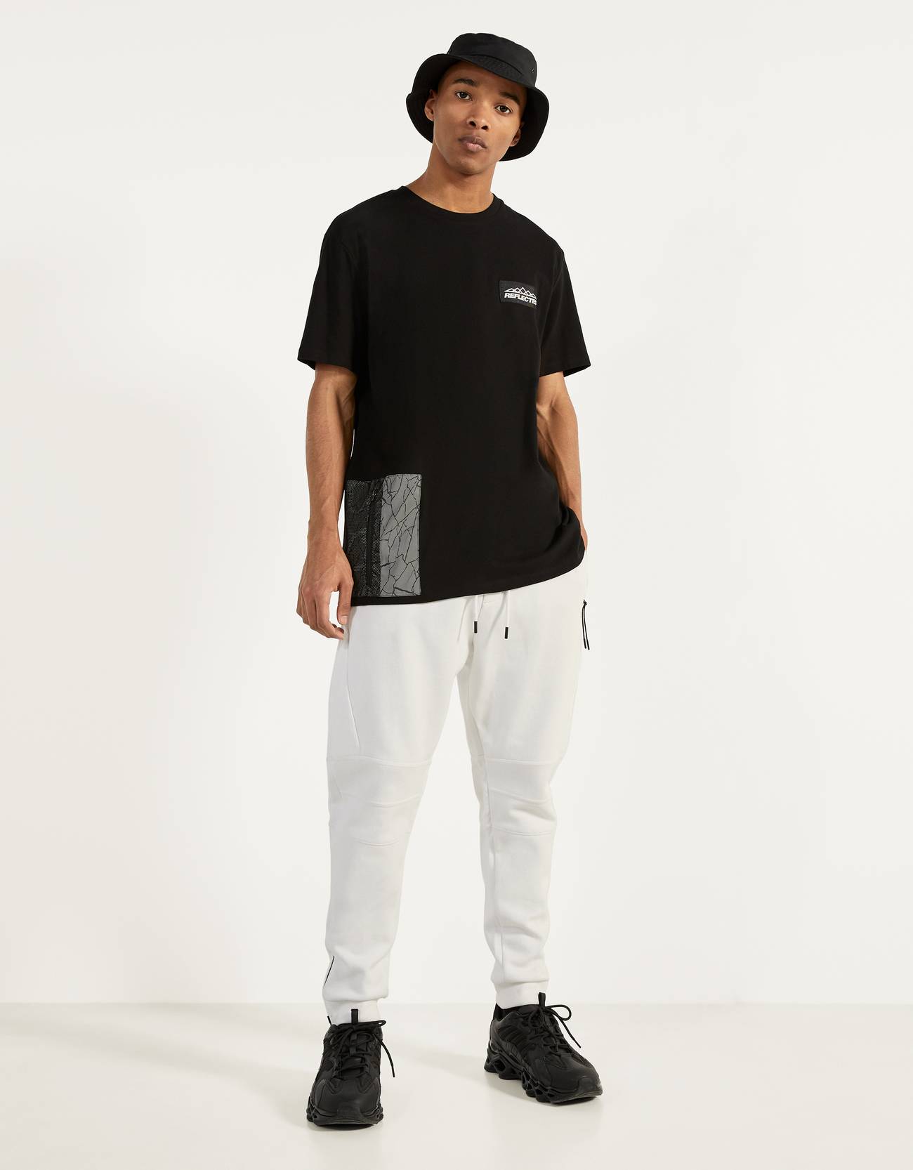 Bershka Reflektör cepli t-shirt 4 Bershka Reflektör cepli t-shirt 5