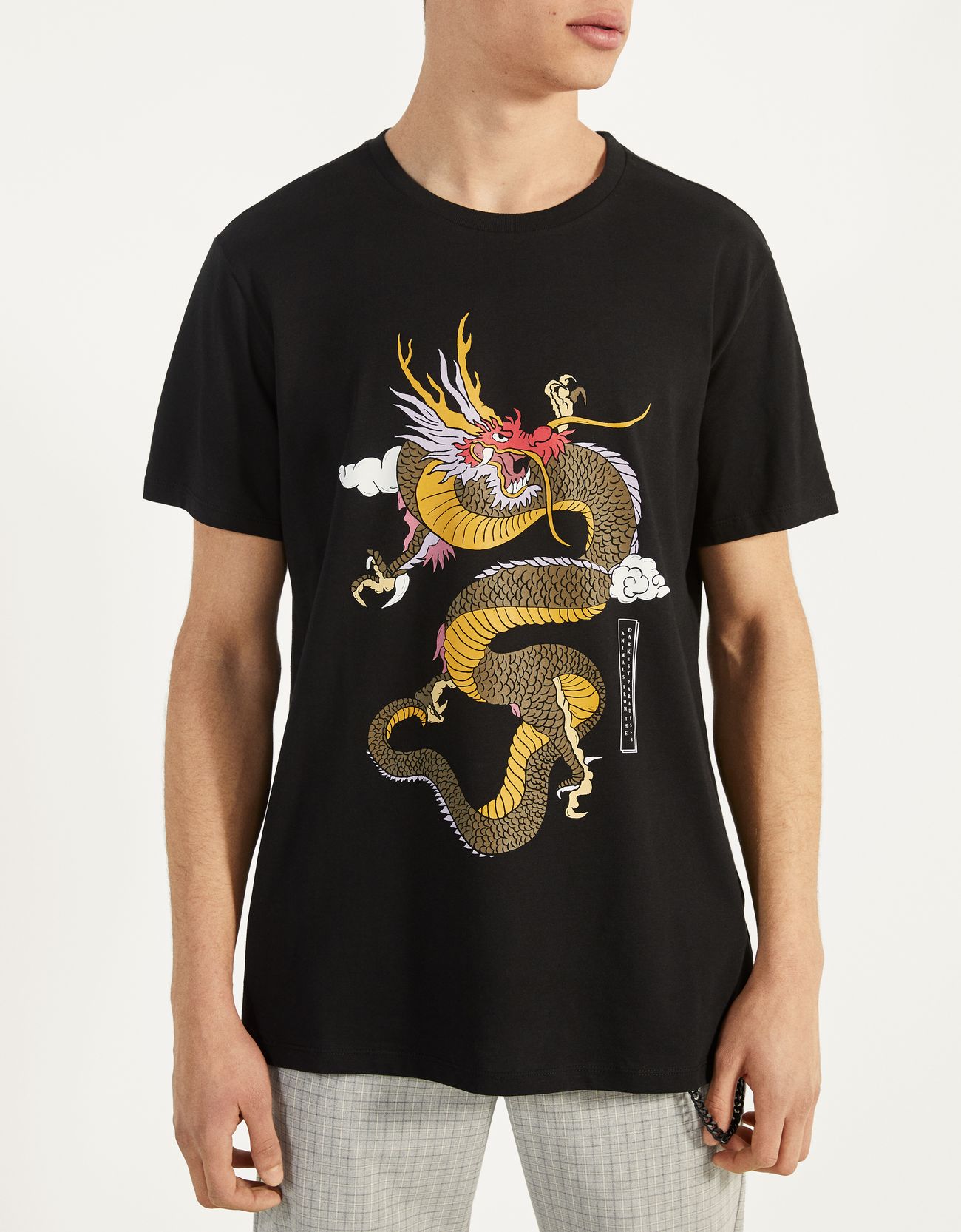 Bershka - Dragon T-shirt