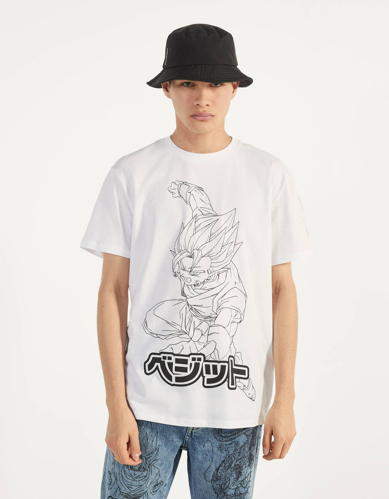 Dragon Ball Z X Bershka T Shirt Dragon Ball Z X Bershka