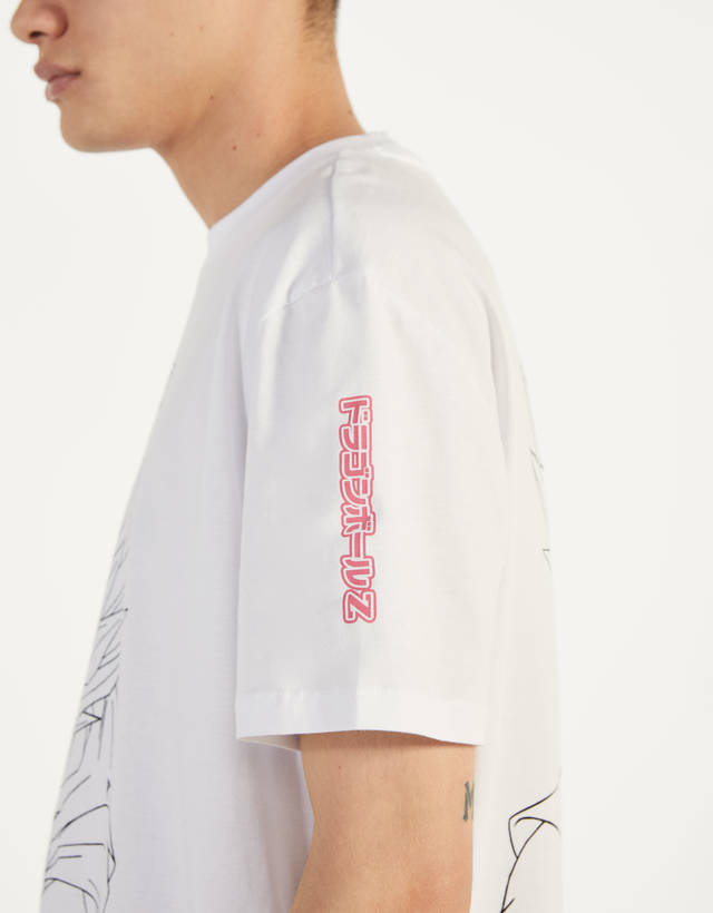 Dragon Ball Z X Bershka T Shirt T Shirts Bershka Ireland