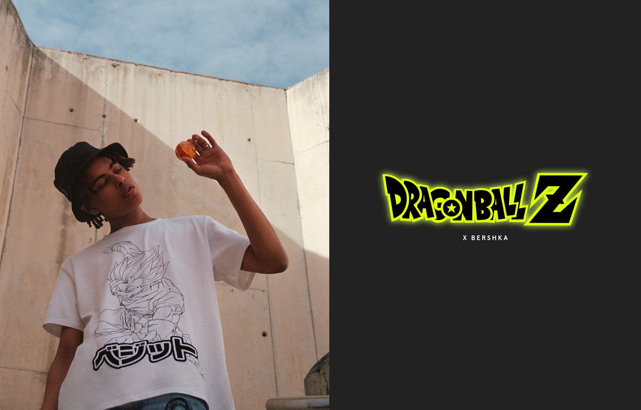 T-Shirt Dragon Ball Z x Bershka