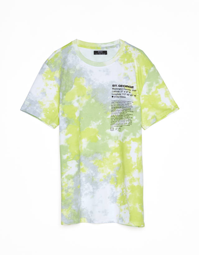 Tie-dye print T-shirt - Collaborations 