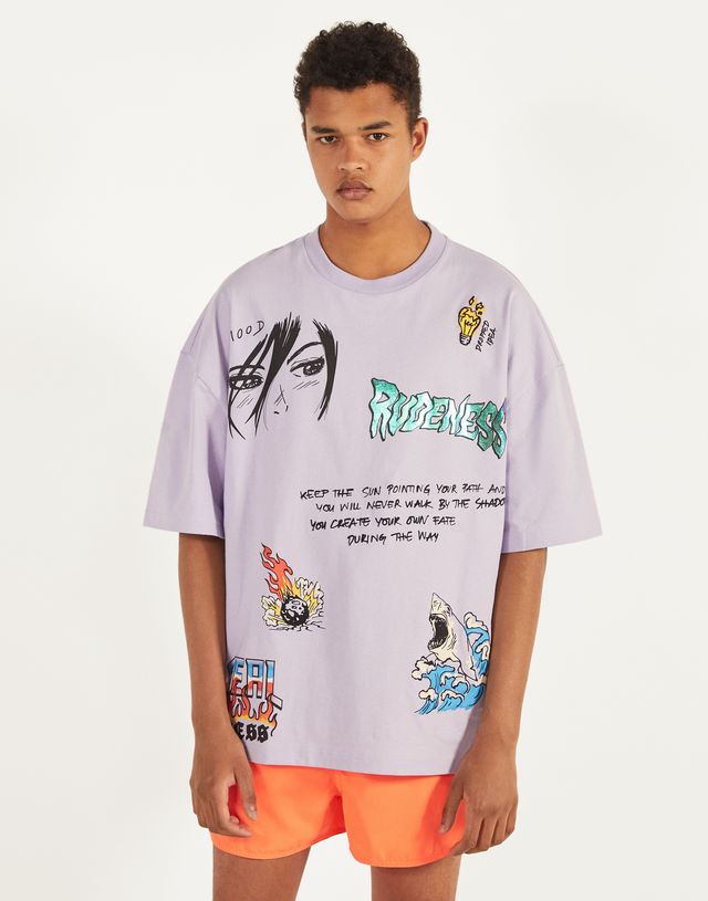 Graphic Tees - Bershka Venezuela