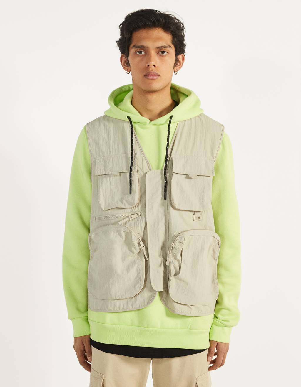 nylon utility jacket