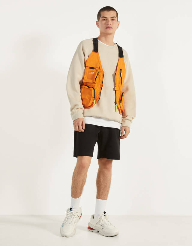 Utility vest - Long Sleeve - Bershka 