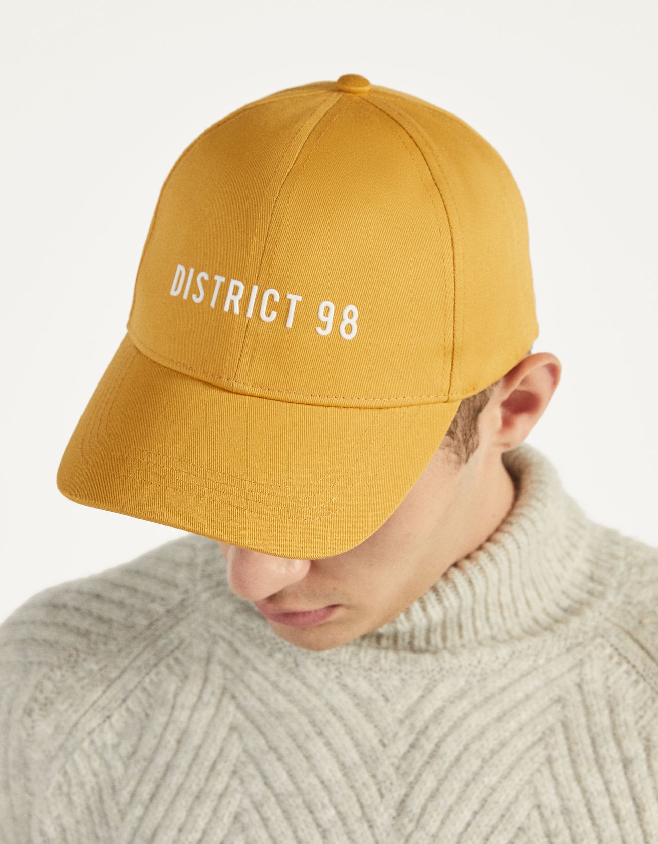 Embroidered Cap Accessories Bershka Turkey