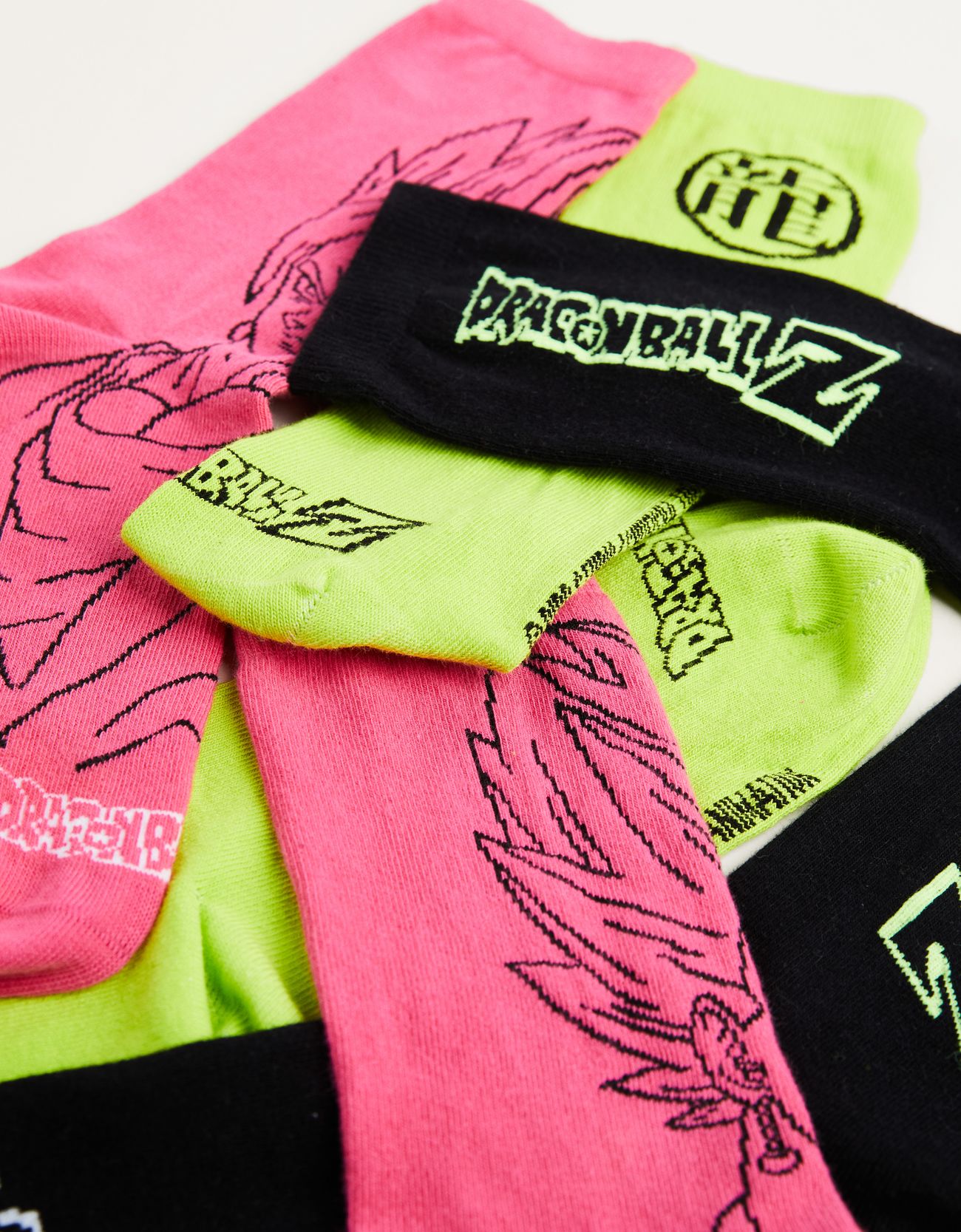 Pack Socken Dragon Ball Z x Bershka