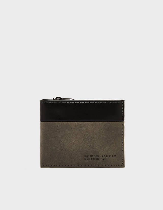 Cartera polipiel - Monederos - Bershka Dominican Republic