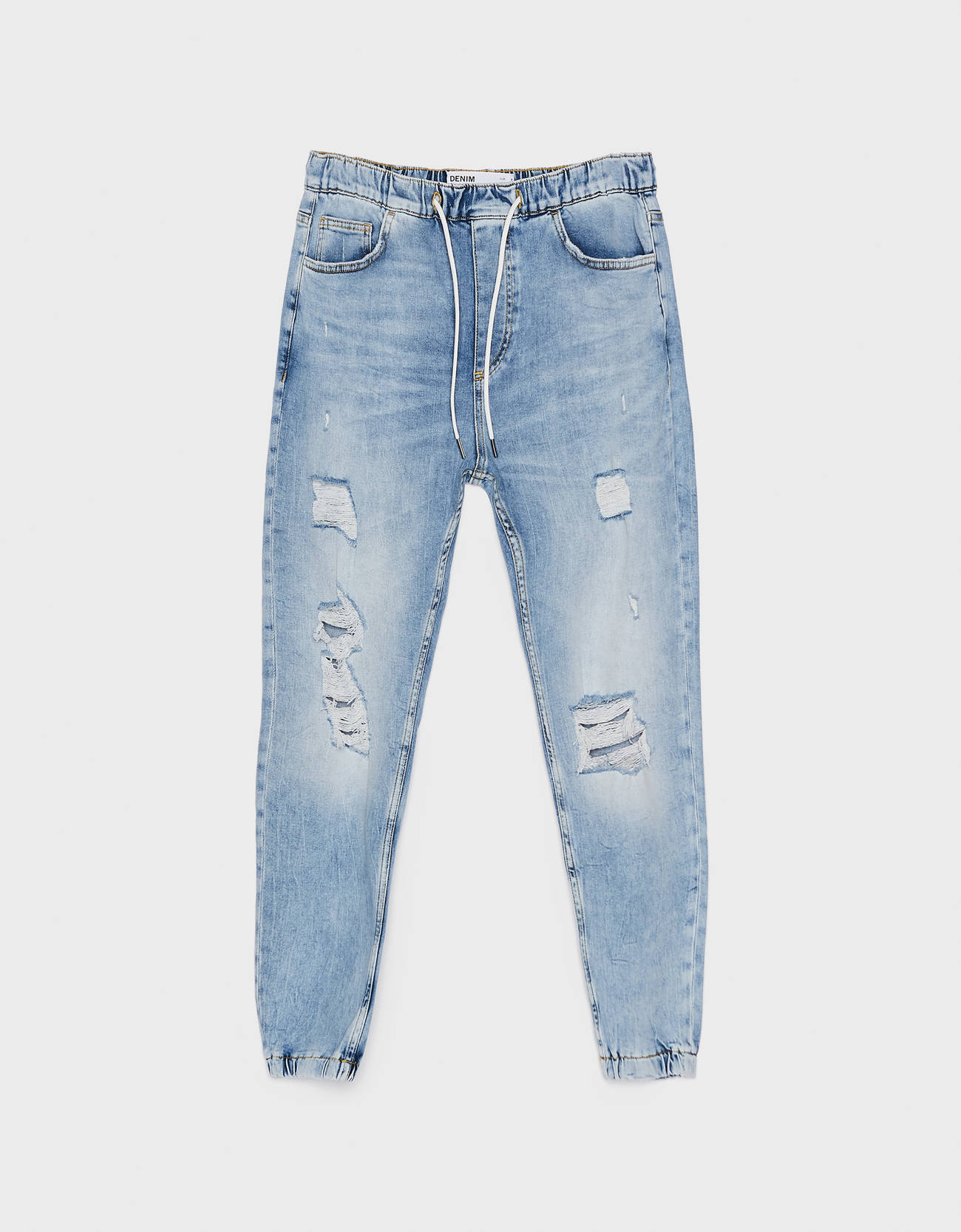 Bershka Distressed jogging fit jean 6 Bershka Distressed jogging fit jean 7