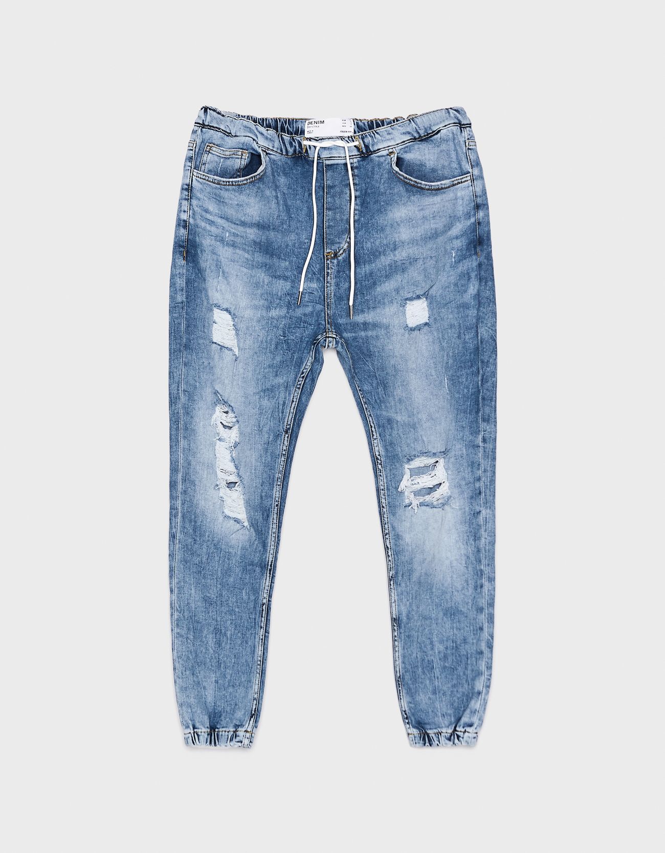 Bershka Distressed jogging fit jean 6 Bershka Distressed jogging fit jean 7