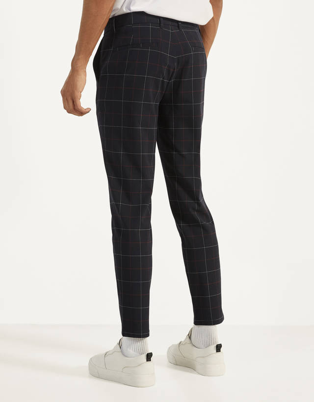 Checked tailored trousers - Sale 