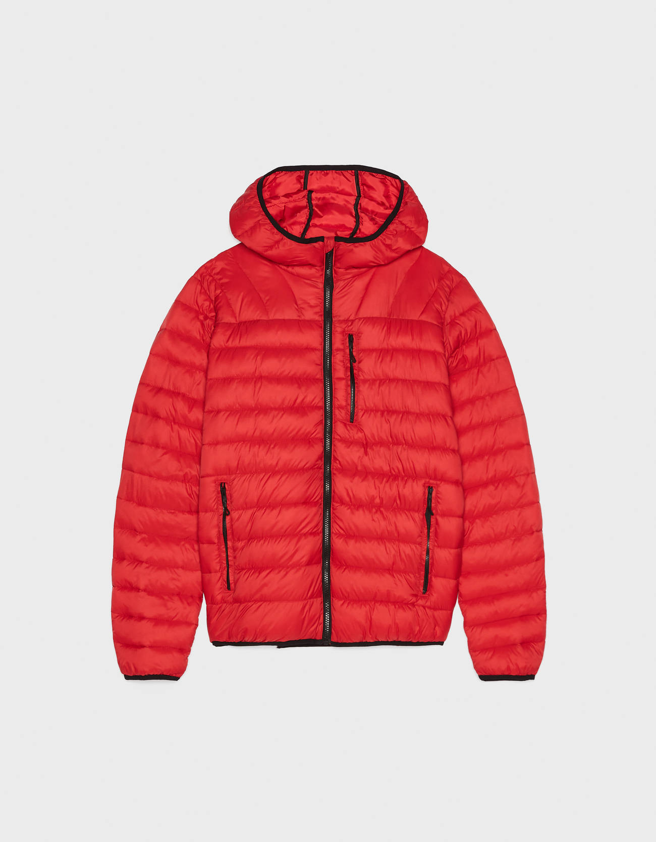 Bershka Kapüşonlu şişme mont 6 Bershka Kapüşonlu şişme mont 7