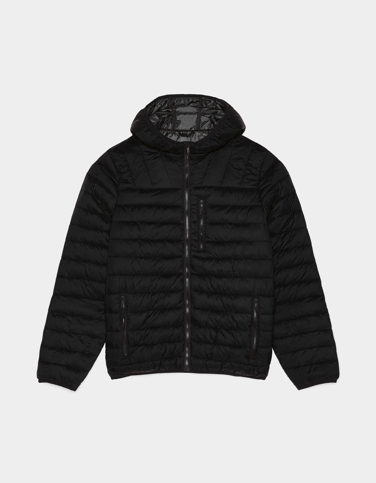 Bershka Kapüşonlu şişme mont 6 Bershka Kapüşonlu şişme mont 7