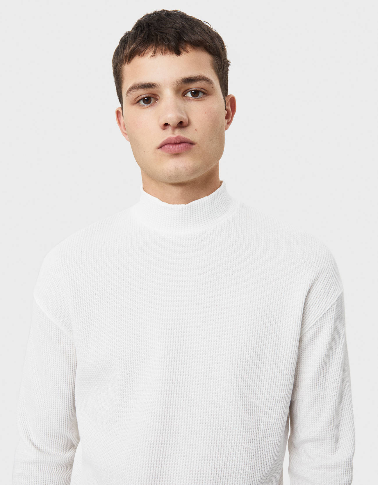 Bershka Dik yaka kazak 2 Bershka Dik yaka kazak 3