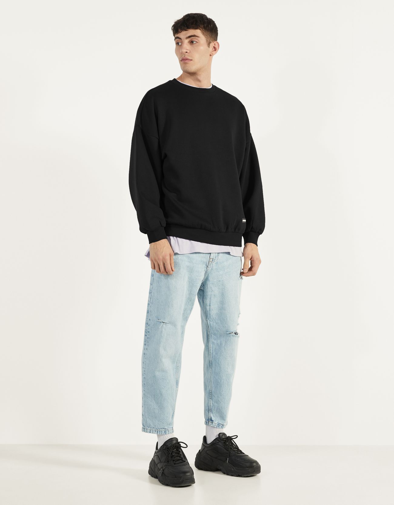 Bershka Bisiklet yaka sweatshirt 6 Bershka Bisiklet yaka sweatshirt 7