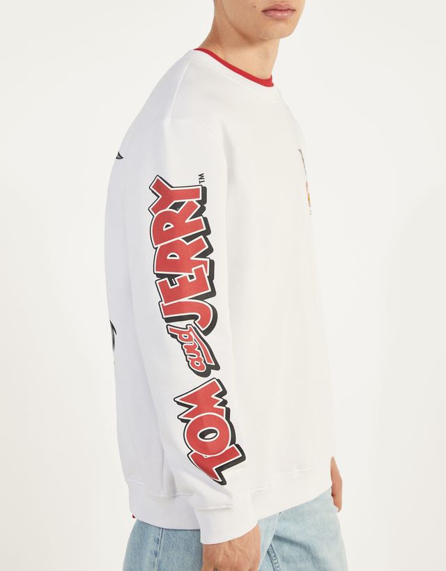 Sudadera Tom \u0026 Jerry - Hombre | Bershka