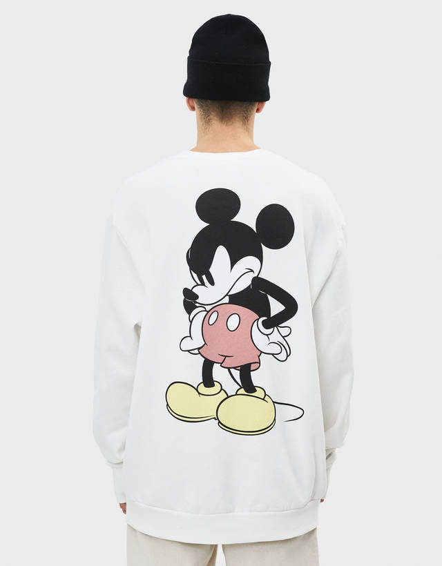 Mickey Mouse print hoodie - null 