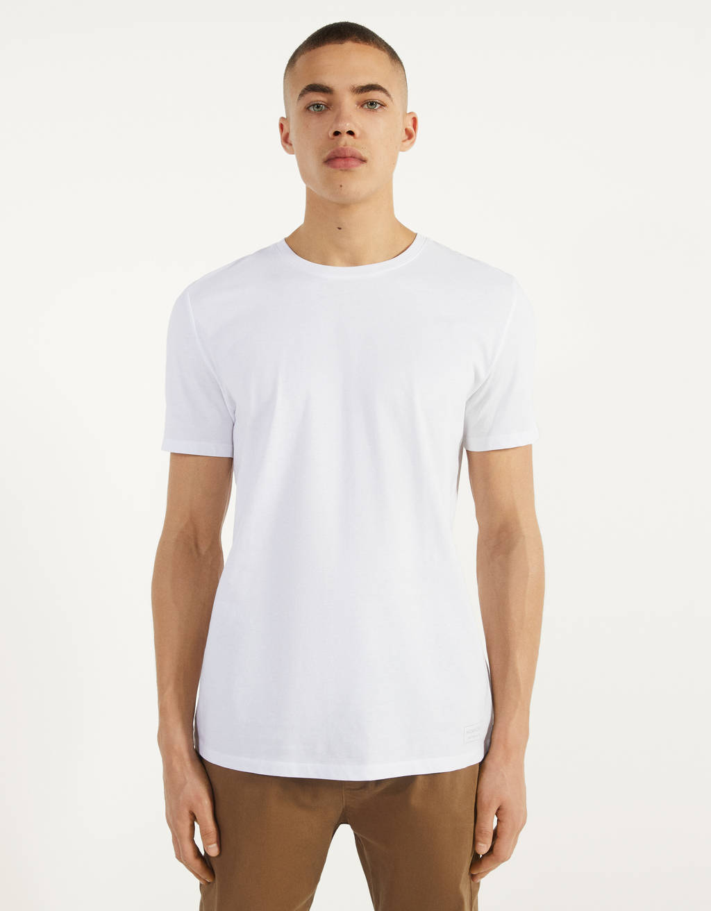 maglietta pitonata bershka