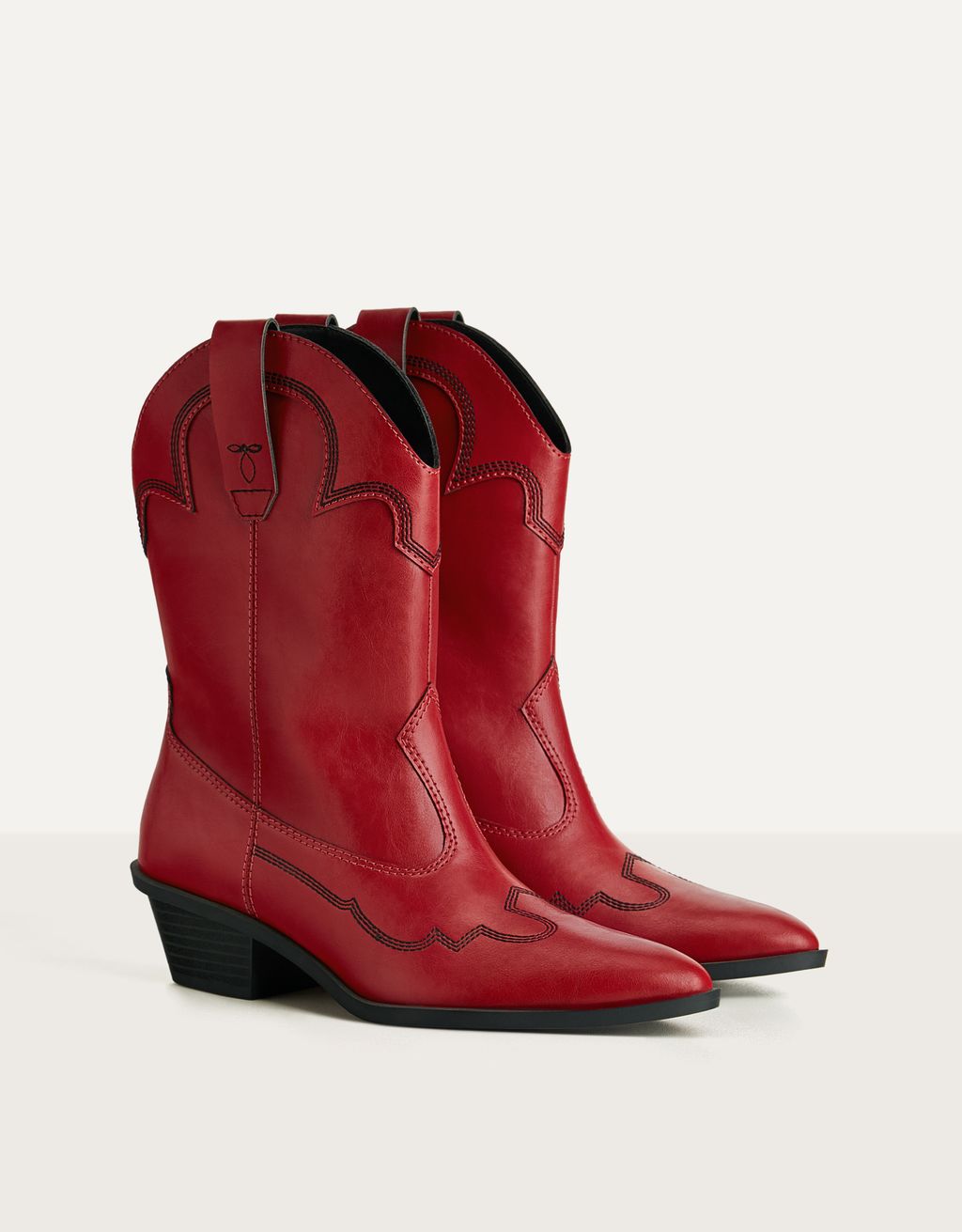 ankle height cowboy boots