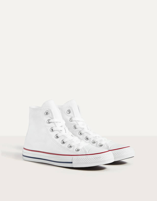 bershka converse platform