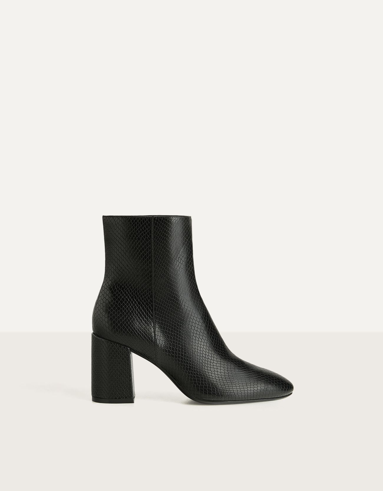 high heeled ankle boots uk