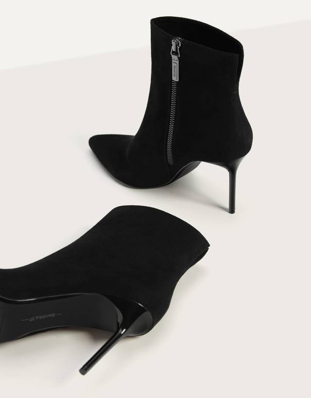 stiletto heel ankle boots
