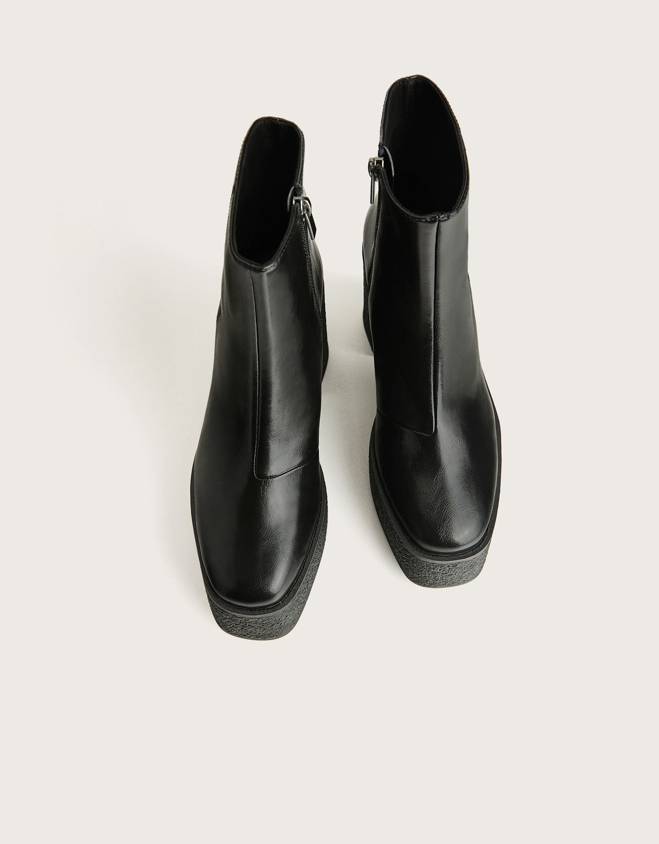 Bershka Platform topuk bilekte bot 2 Bershka Platform topuk bilekte bot 3