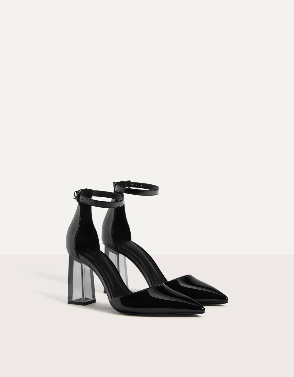 Methacrylate High Heel Shoes Heels Bershka United Arab Emirates