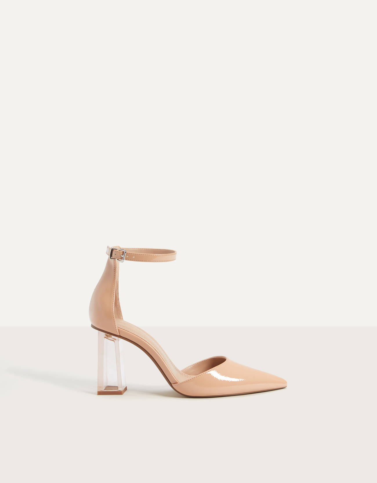 Talon discount transparent bershka