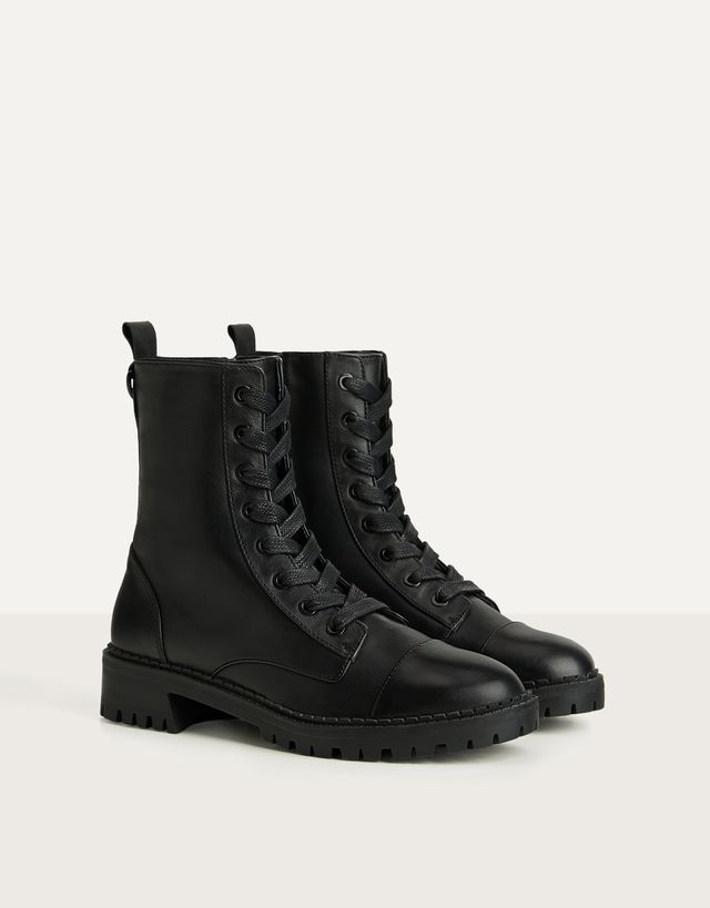 botines planos
