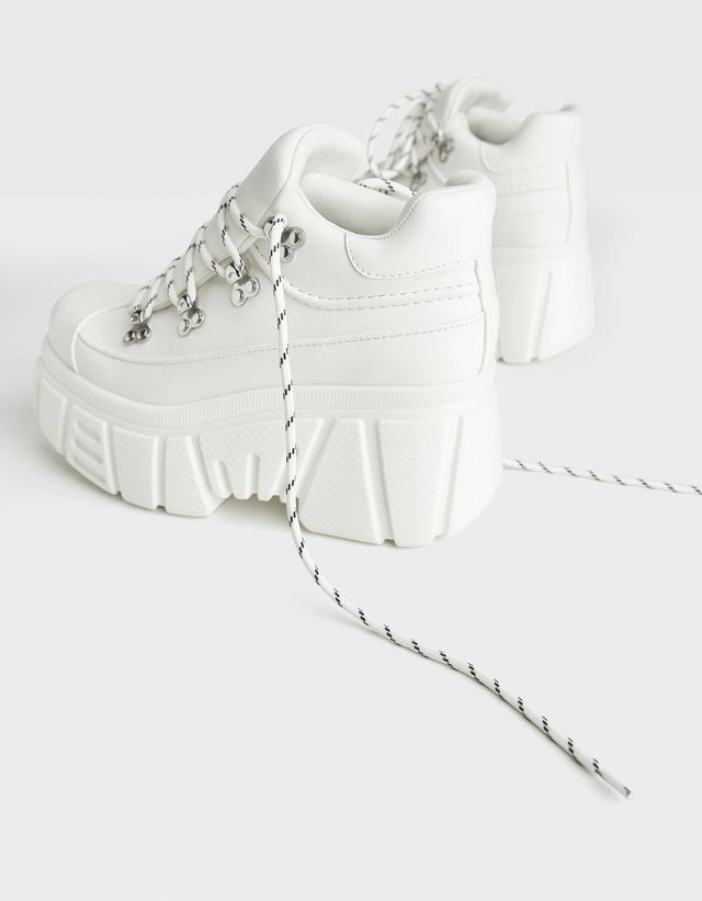 Bershka high top trainers Clearance