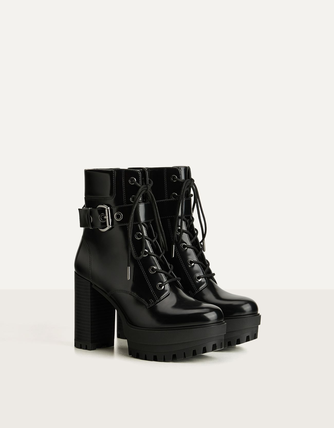 Platform high-heel ankle boots - Mini 