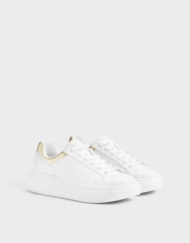 scarpe da ginnastica con plateau
