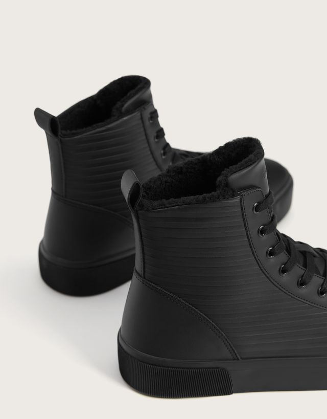 Botines deportivos forrado hombre - Mujer | Bershka