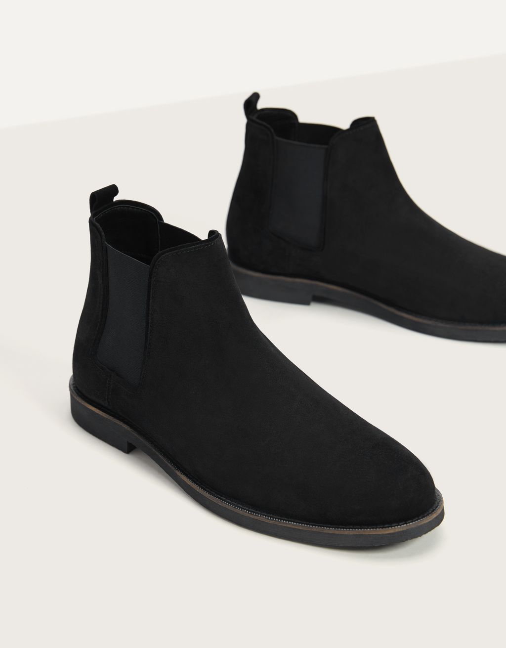 Botines PIEL elásticos hombre - Jerseis - Bershka Costa Rica