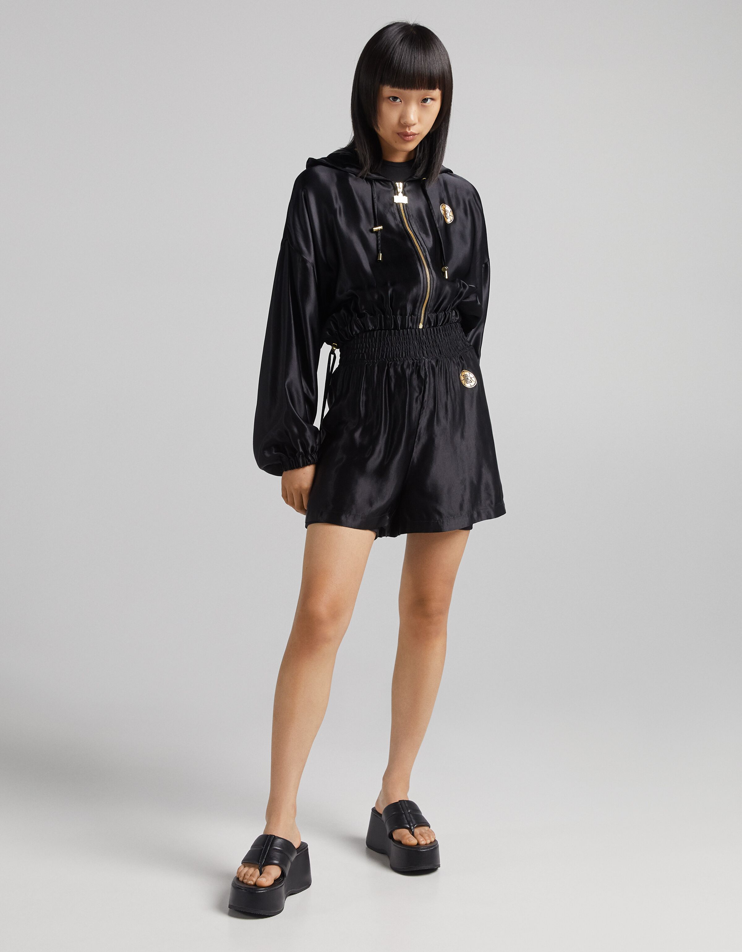 Bershka nba bomber jacket clearance