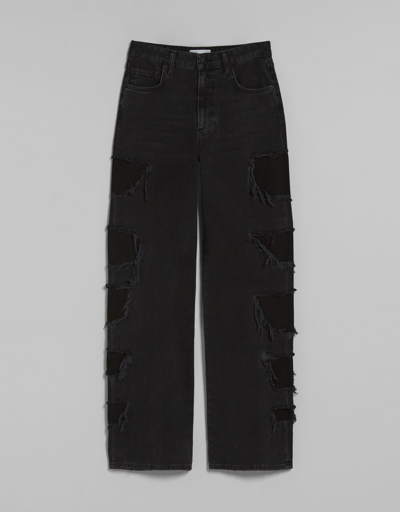 bershka ripped 90s jeans