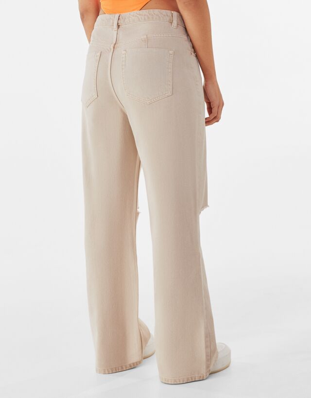bershka wide leg pants