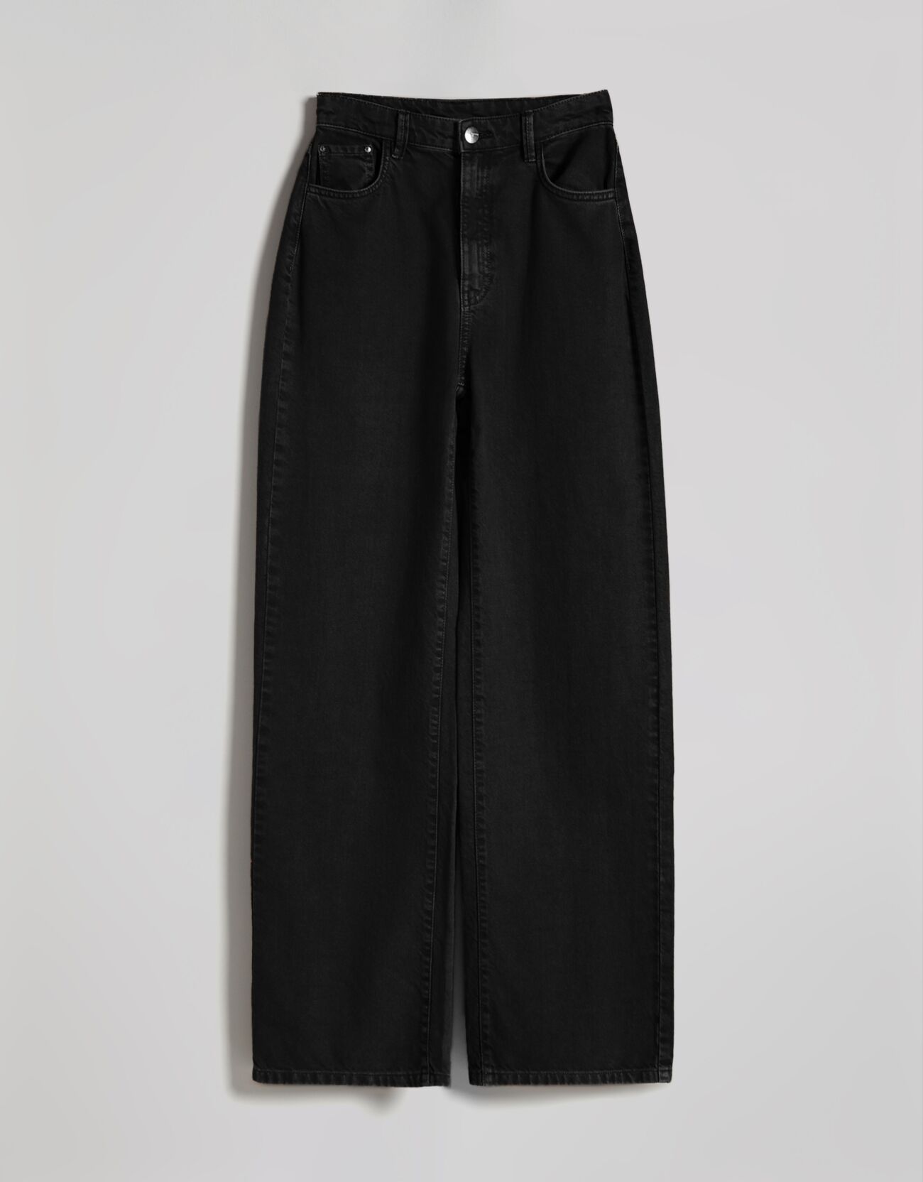 Bershka Wide leg dökümlü fitilli pantolon 0 Bershka Wide leg dökümlü fitilli pantolon 1