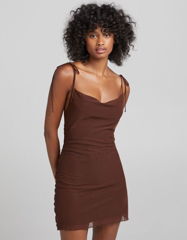 wine short dress