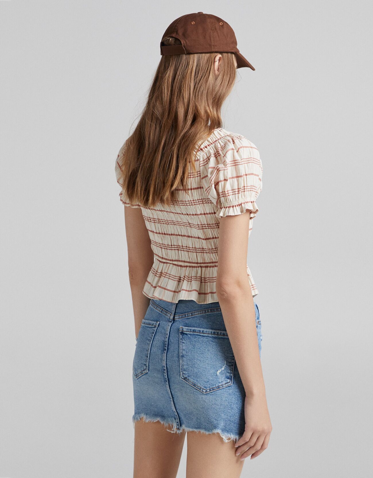 Bershka Yüksek bel denim etek 8 Bershka Yüksek bel denim etek 9